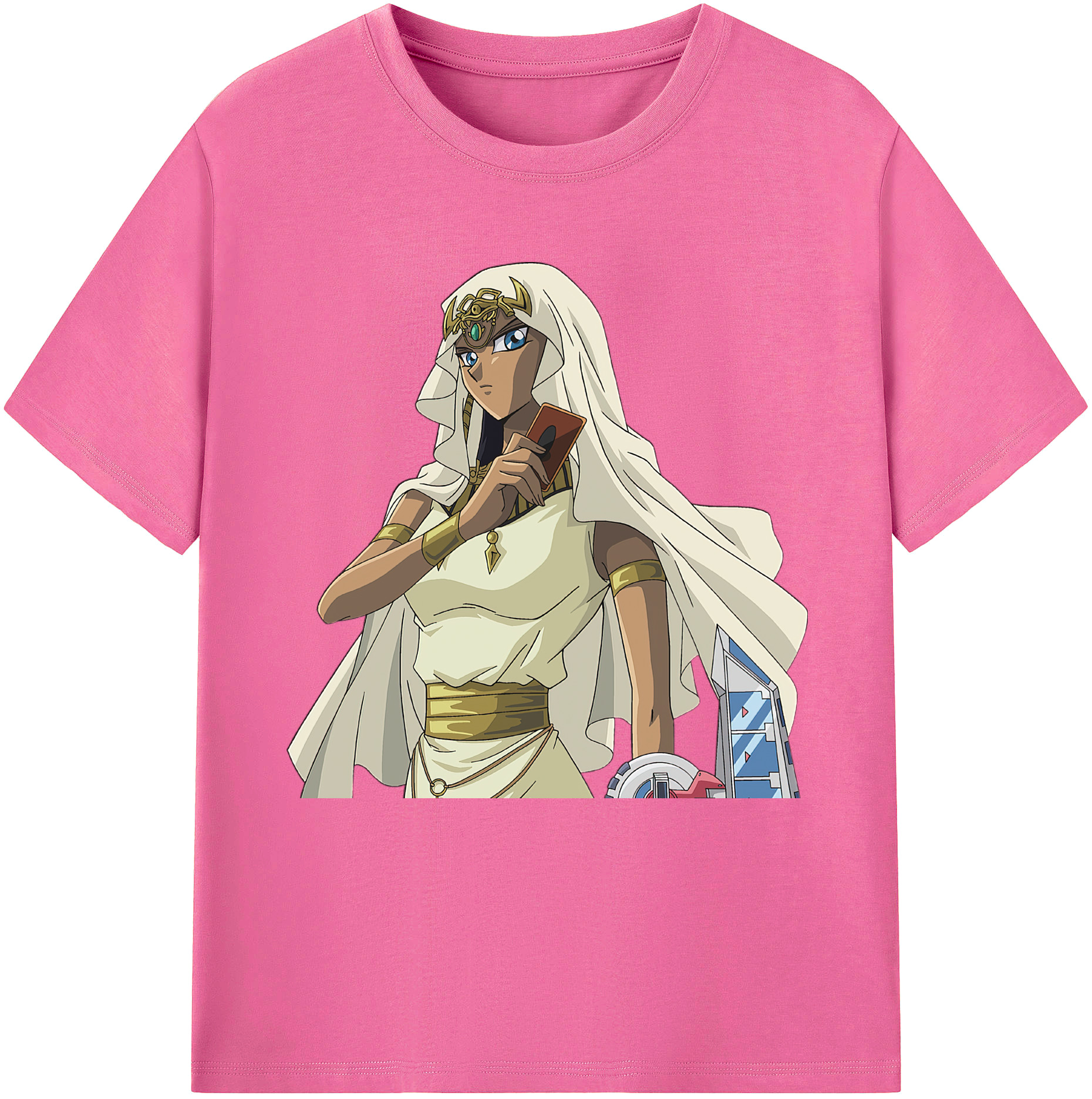 （画像用） 遊☆戯☆王 Yu-Gi-Oh! レディースカジュアルプリントTシャツ（綿100％）
